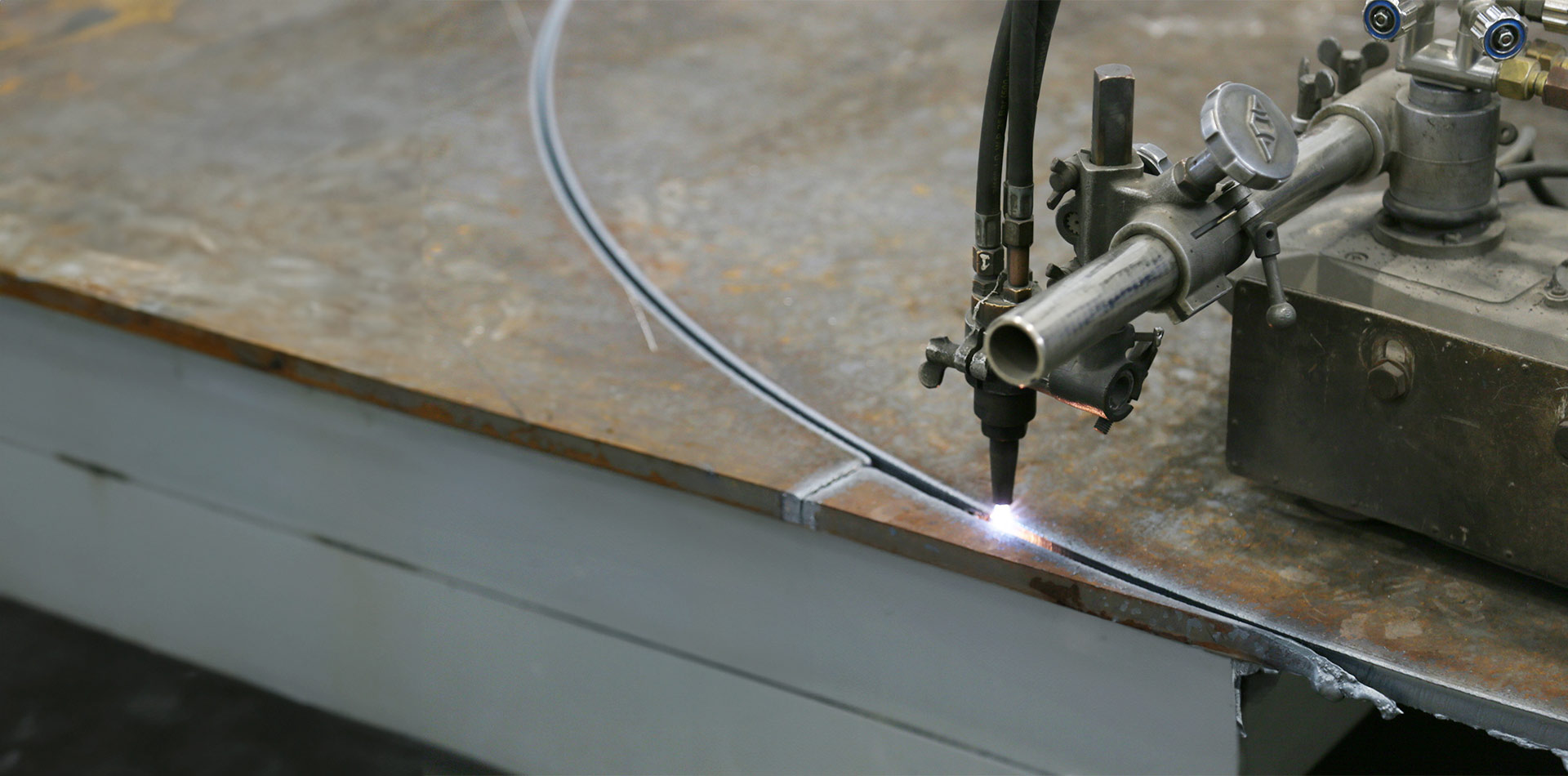 Interior of Polarspec manufacturing unit, showcasing equipment and personnel