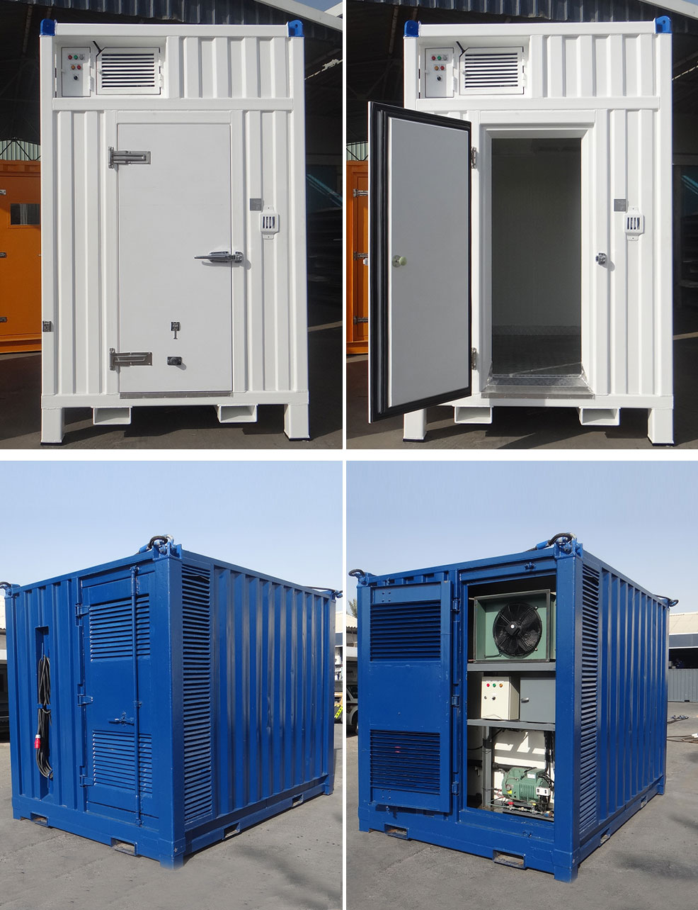 Refrigerated and specialised containers