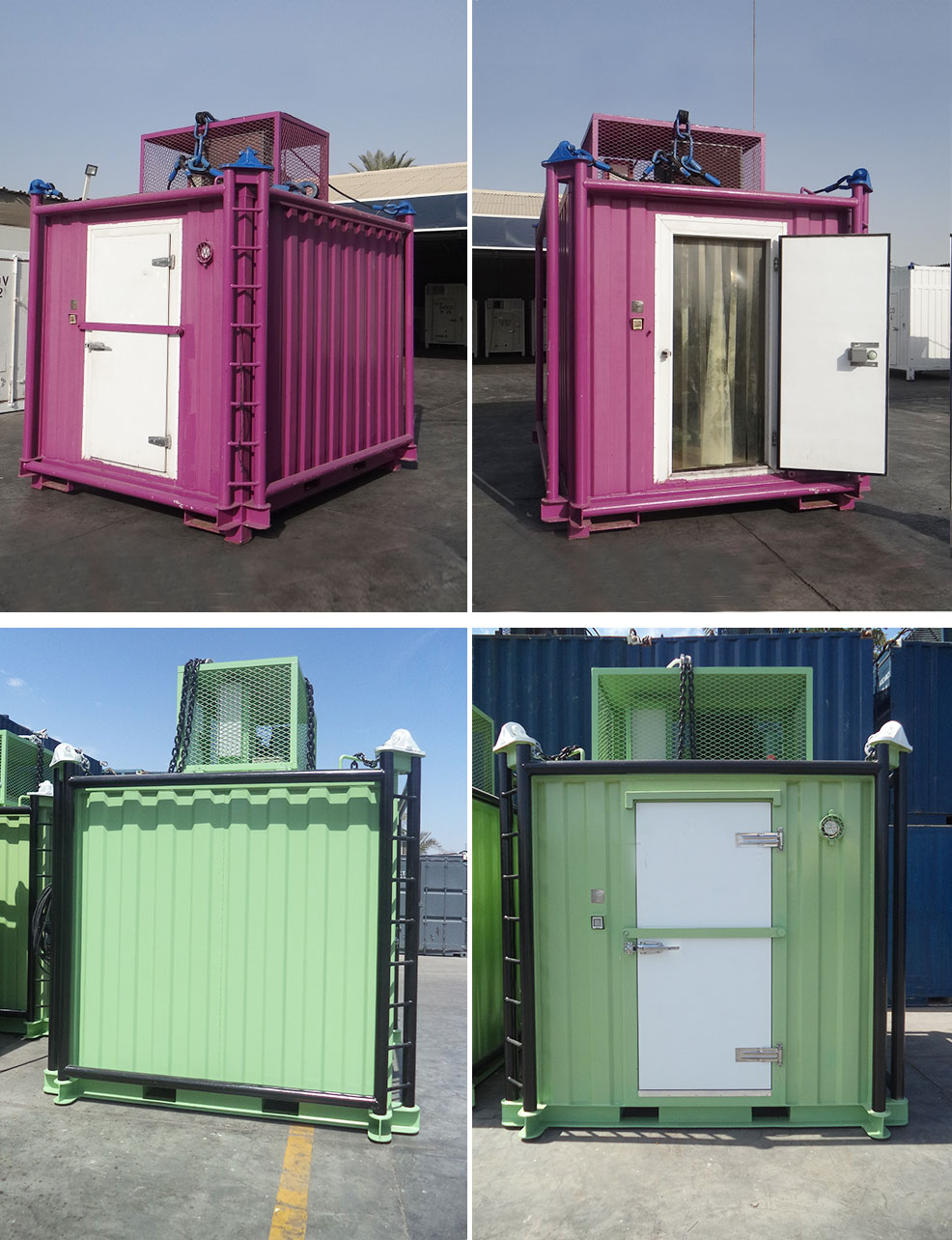 Refrigerated and specialised containers